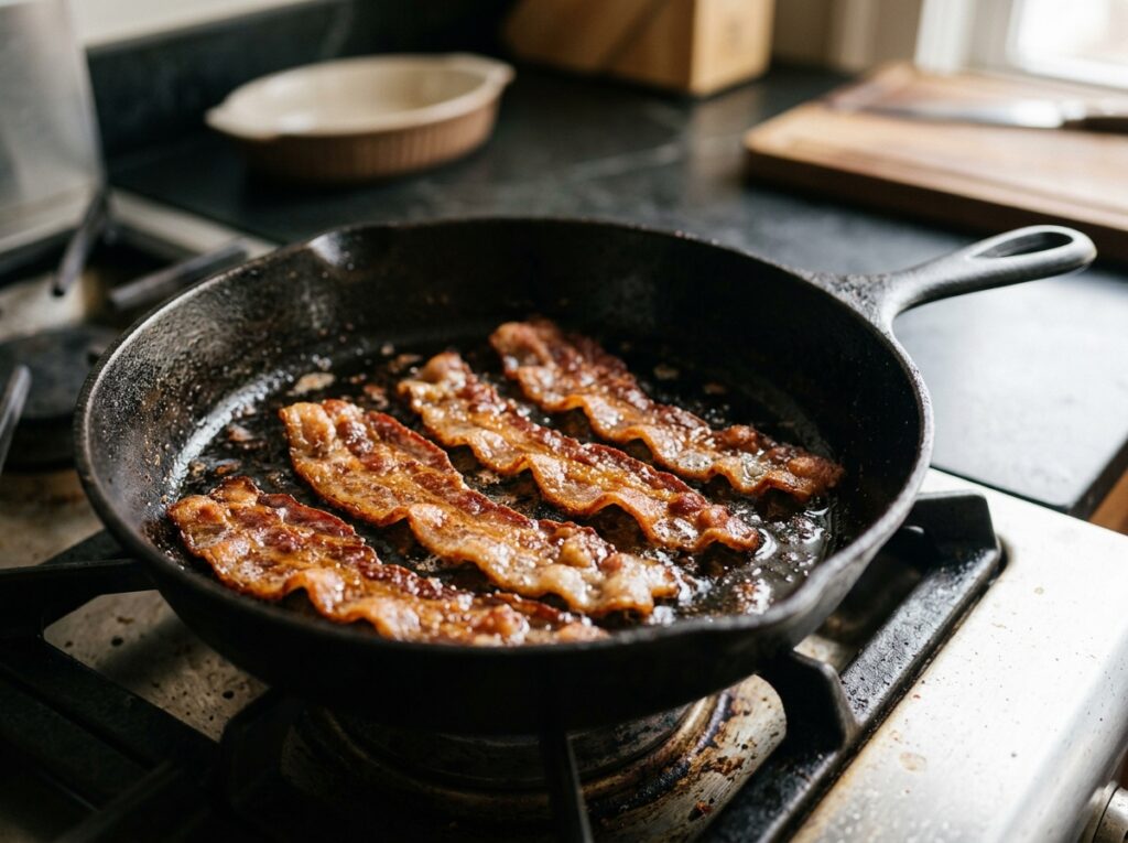 How to Tell When Bacon Is Done