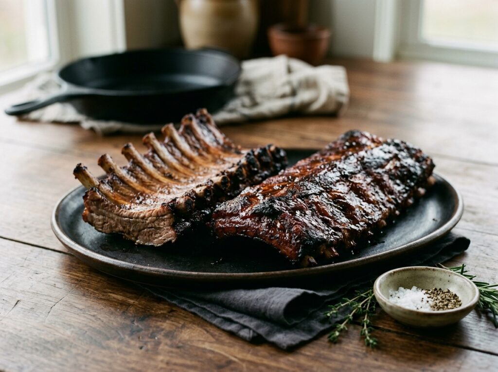 Ribs Bone Up or Down