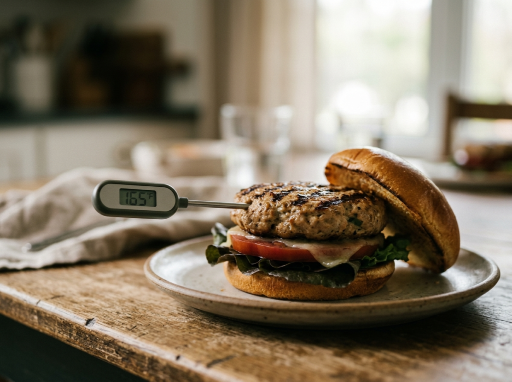 Turkey Burger Done Temperature